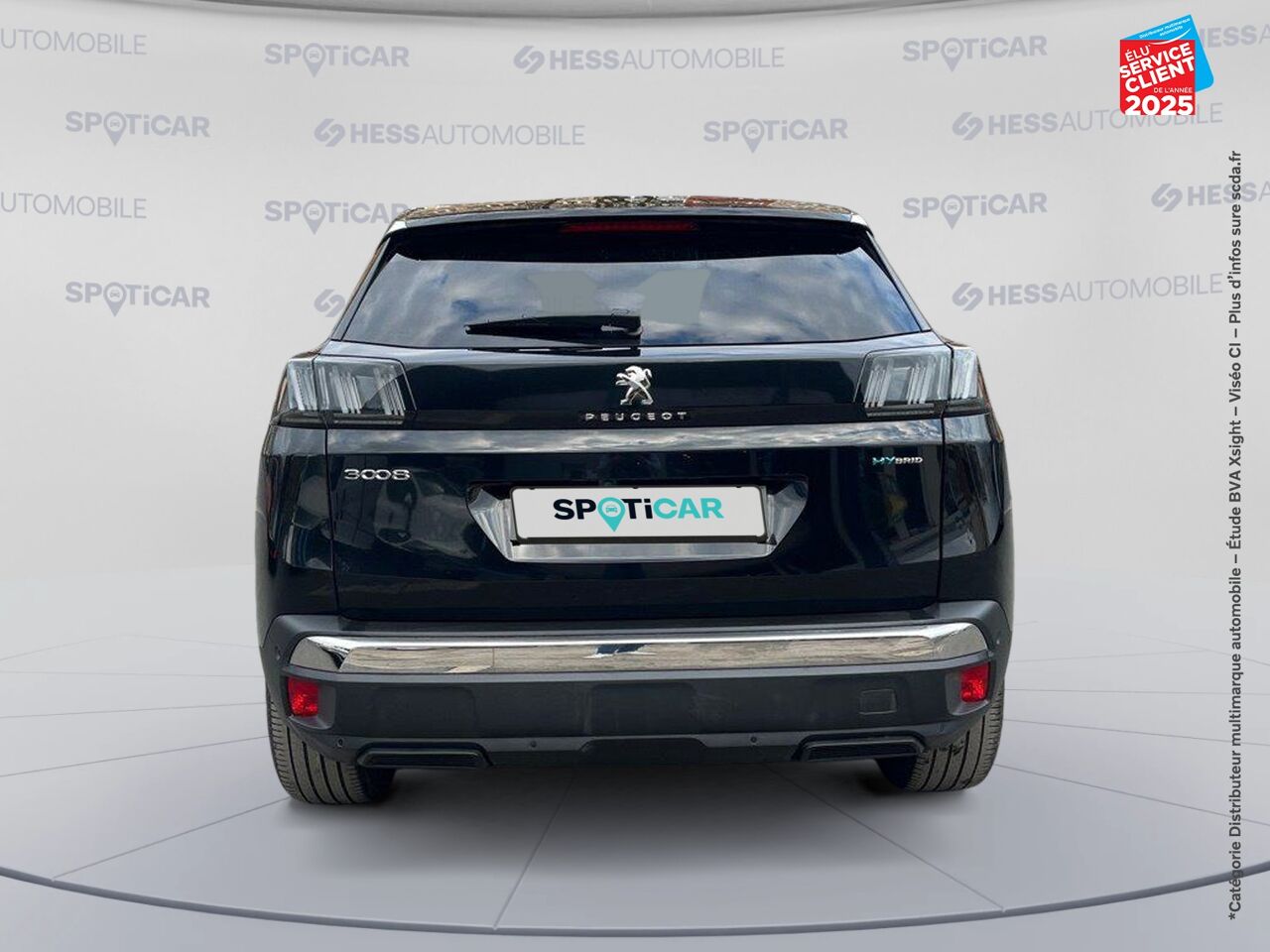Véhicule d'occasion PEUGEOT 3008 HYBRID 225CH ALLURE E-EAT8 chez Dacia Mulhouse