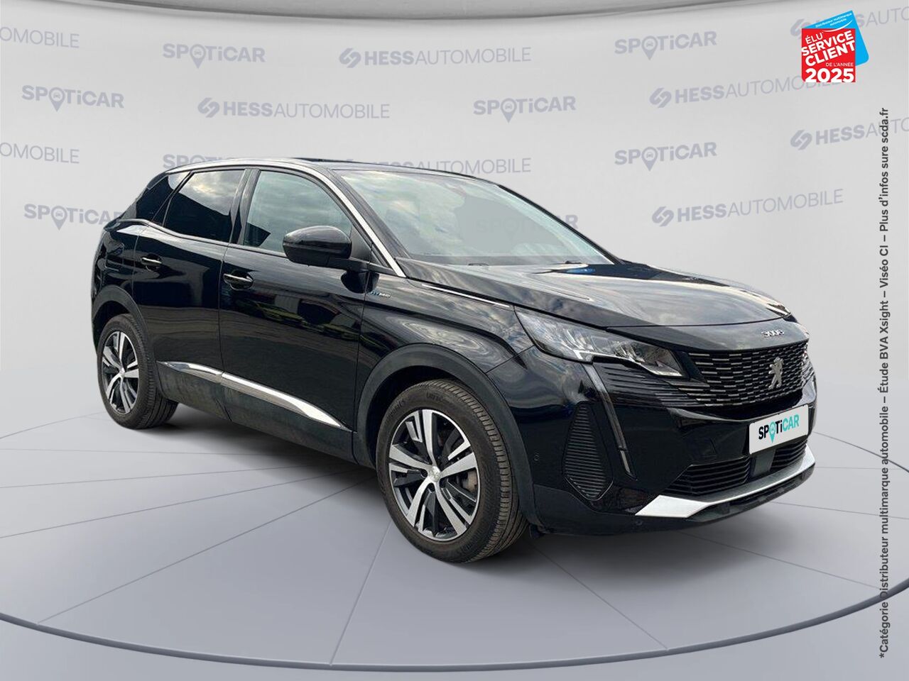 Véhicule d'occasion PEUGEOT 3008 HYBRID 225CH ALLURE E-EAT8 chez Dacia Mulhouse