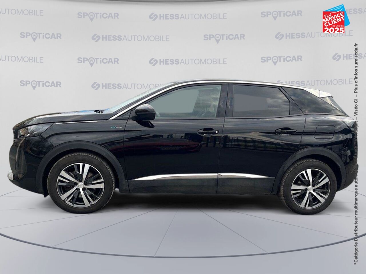 Véhicule d'occasion PEUGEOT 3008 HYBRID 225CH ALLURE E-EAT8 chez Dacia Mulhouse
