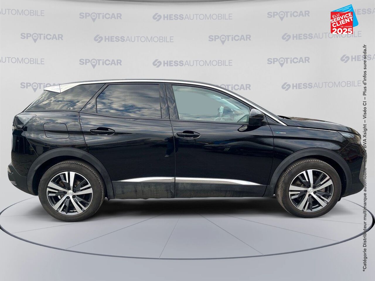Véhicule d'occasion PEUGEOT 3008 HYBRID 225CH ALLURE E-EAT8 chez Dacia Mulhouse