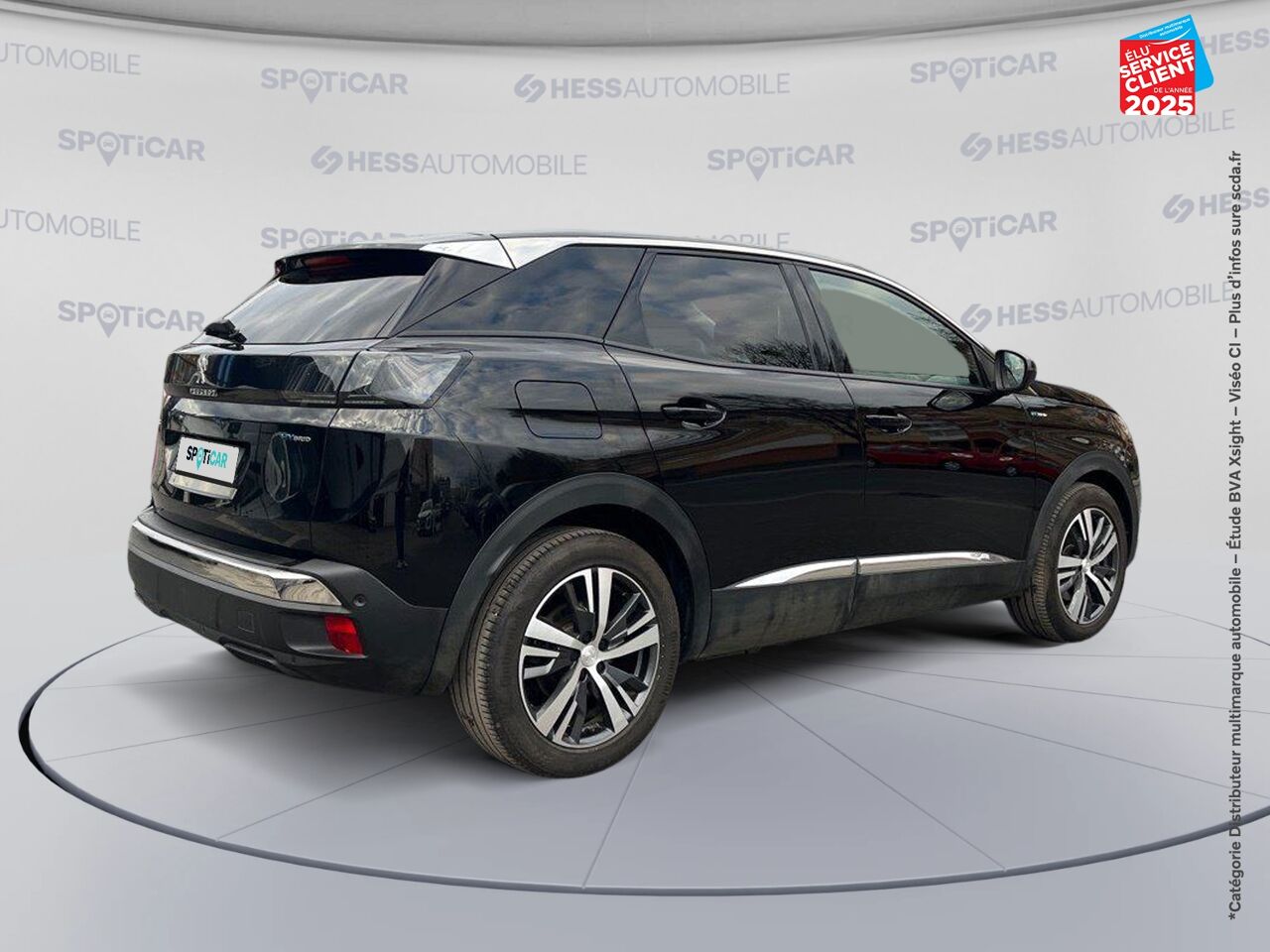 Véhicule d'occasion PEUGEOT 3008 HYBRID 225CH ALLURE E-EAT8 chez Dacia Mulhouse