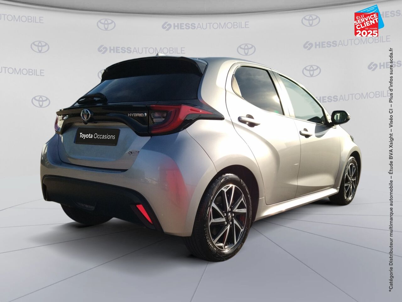 Véhicule d'occasion TOYOTA YARIS 116H DESIGN 5P MY21 chez Toyota Thionville