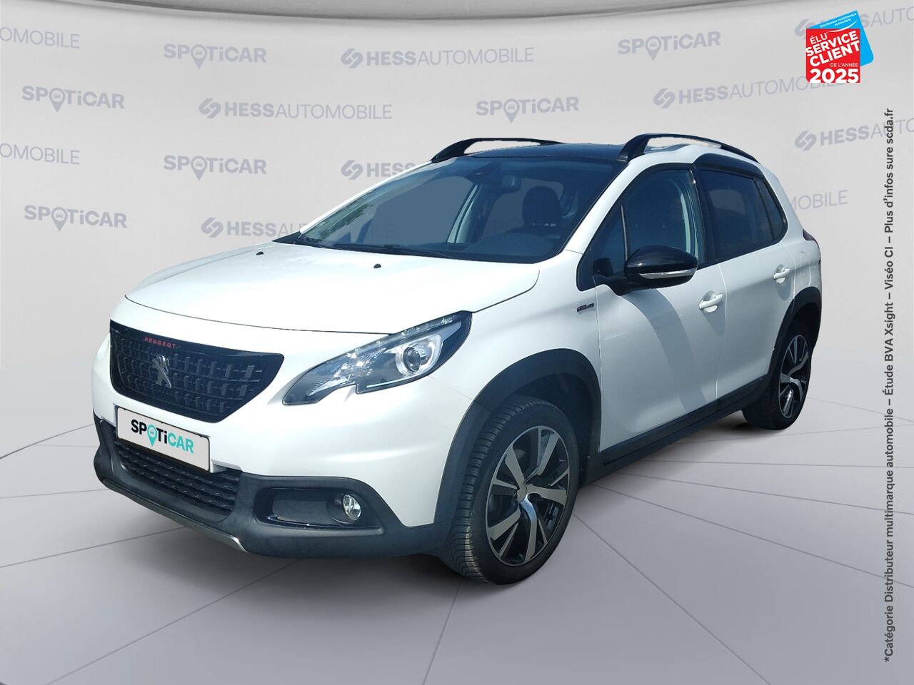 Véhicule d'occasion PEUGEOT 2008 1.2 PURETECH 110CH GT LINE SS chez Toyota Saint Dizier