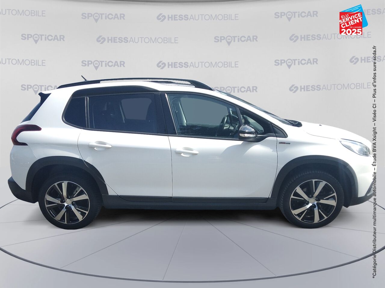Véhicule d'occasion PEUGEOT 2008 1.2 PURETECH 110CH GT LINE SS chez Toyota Saint Dizier