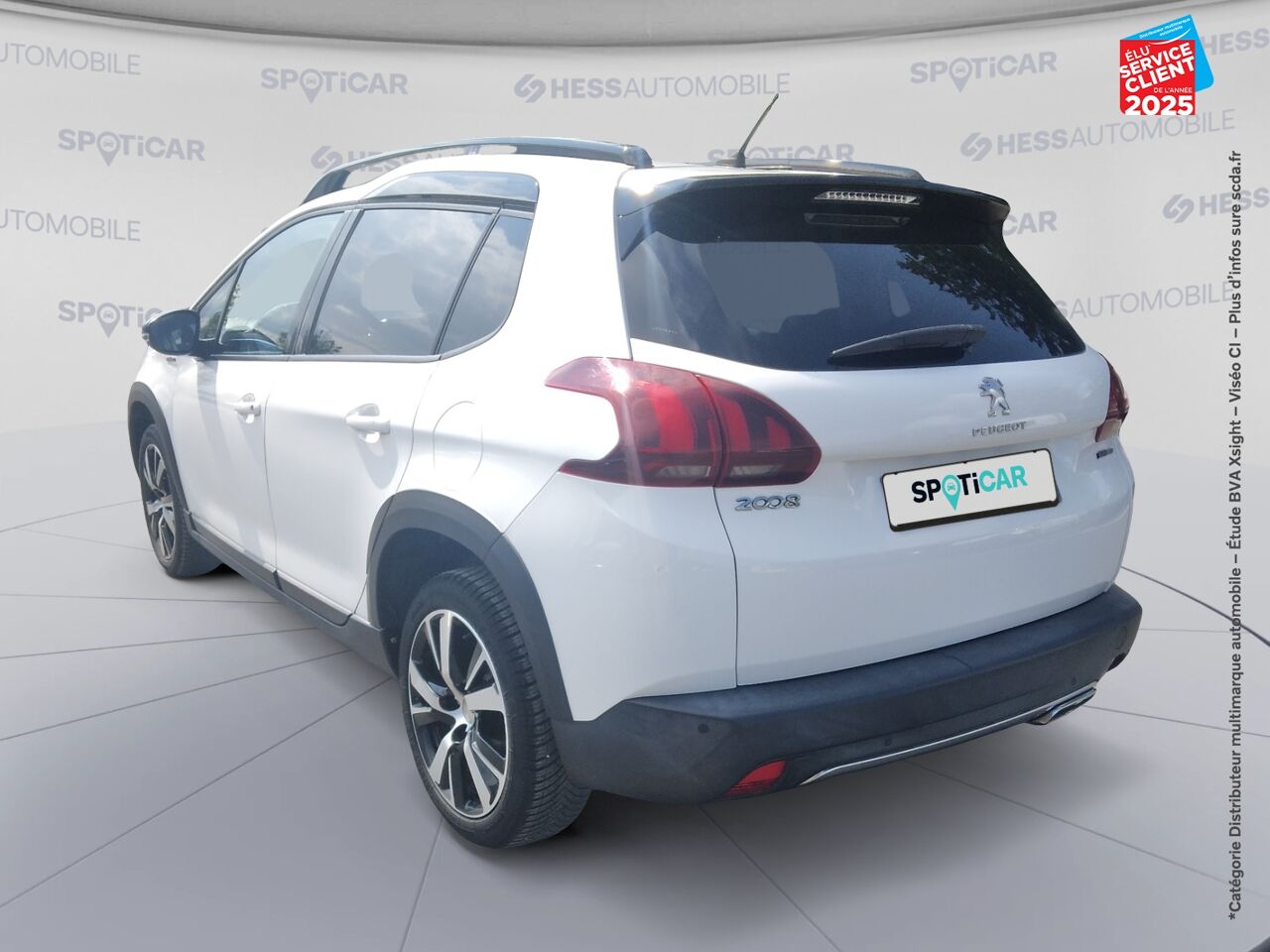 Véhicule d'occasion PEUGEOT 2008 1.2 PURETECH 110CH GT LINE SS chez Toyota Saint Dizier