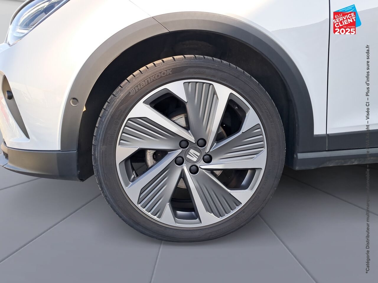 Véhicule d'occasion SEAT ARONA 1.5 TSI 150CH ACT START/STOP FR DSG EURO6DT GPS CAMERA CARPLAY chez Toyota Thionville
