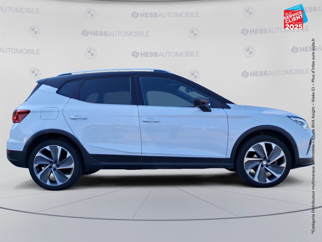 Véhicule d'occasion SEAT ARONA 1.5 TSI 150CH ACT START/STOP FR DSG EURO6DT GPS CAMERA CARPLAY chez Toyota Thionville
