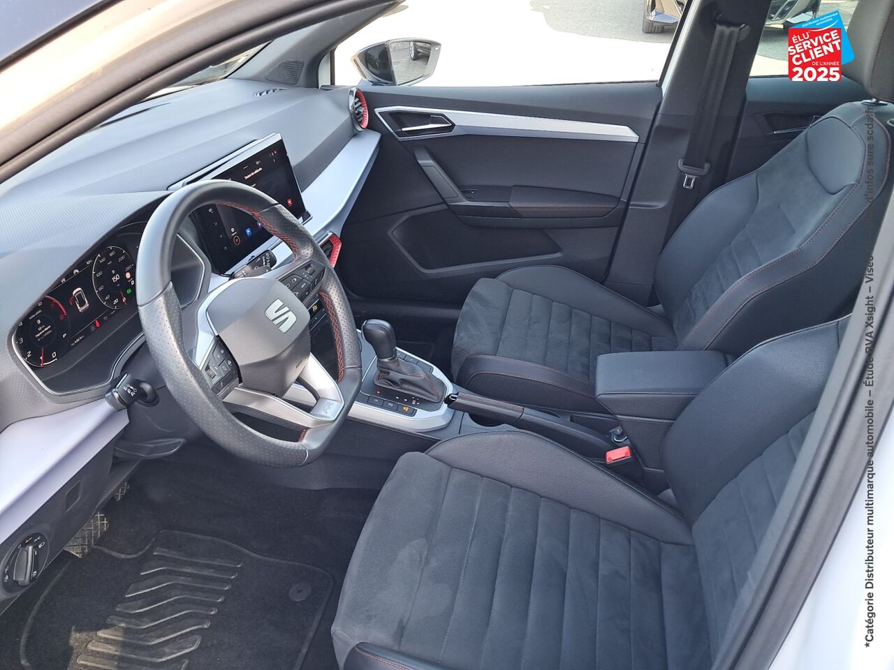 Véhicule d'occasion SEAT ARONA 1.5 TSI 150CH ACT START/STOP FR DSG EURO6DT GPS CAMERA CARPLAY chez Toyota Thionville