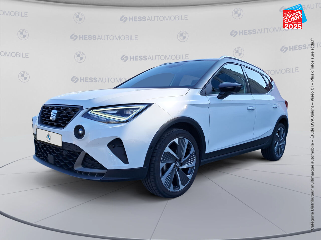 Véhicule d'occasion SEAT ARONA 1.5 TSI 150CH ACT START/STOP FR DSG EURO6DT GPS CAMERA CARPLAY chez Toyota Thionville