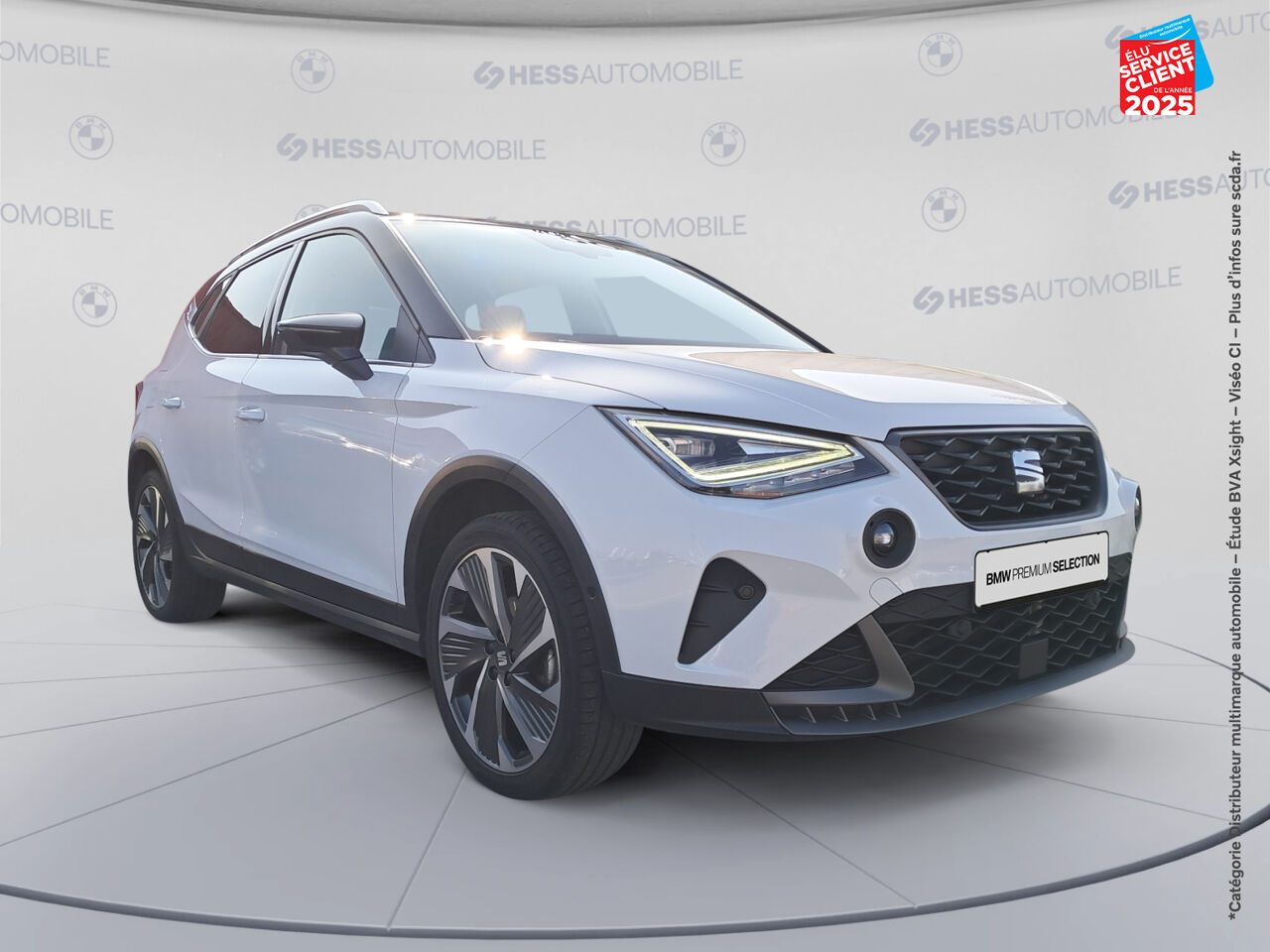 Véhicule d'occasion SEAT ARONA 1.5 TSI 150CH ACT START/STOP FR DSG EURO6DT GPS CAMERA CARPLAY chez Toyota Thionville