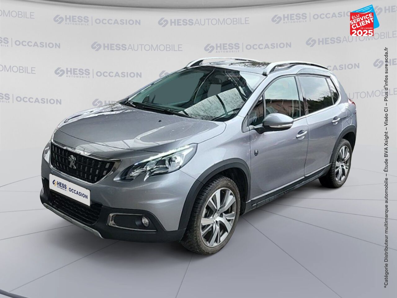 Véhicule d'occasion PEUGEOT 2008 1.2 PURETECH 130CH E6.C CROSSWAY SS EAT6 6CV chez Toyota Verdun