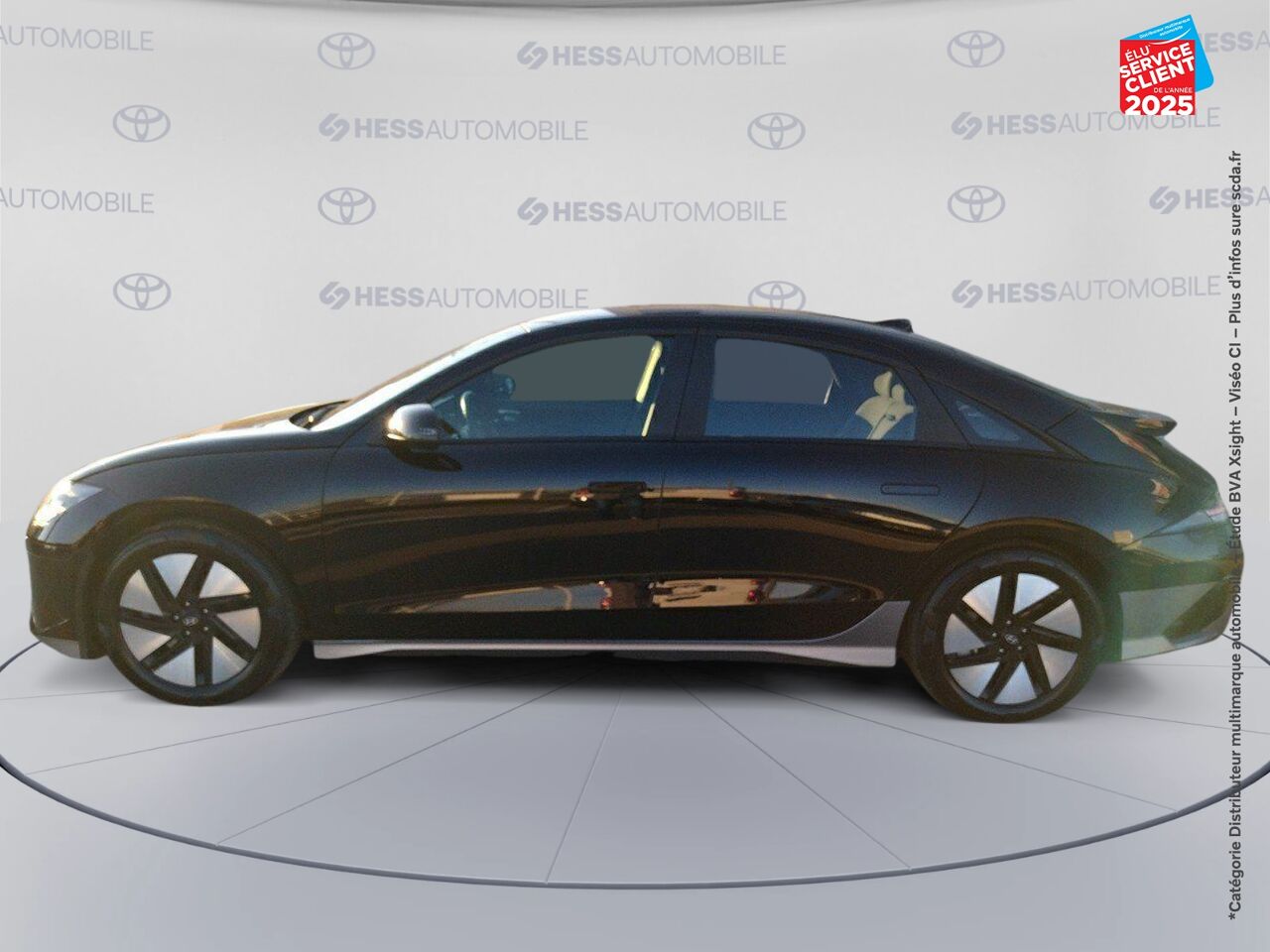 Véhicule d'occasion HYUNDAI IONIQ 6 77 KWH - 229CH INTUITIVE CAMERA CARPLAY chez Hyundai Reims