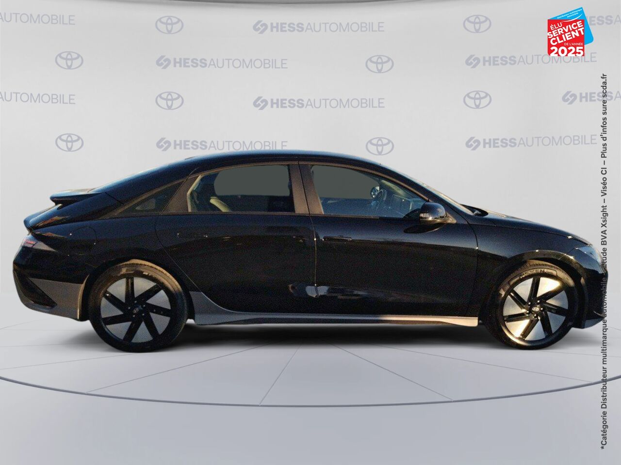 Véhicule d'occasion HYUNDAI IONIQ 6 77 KWH - 229CH INTUITIVE CAMERA CARPLAY chez Hyundai Reims