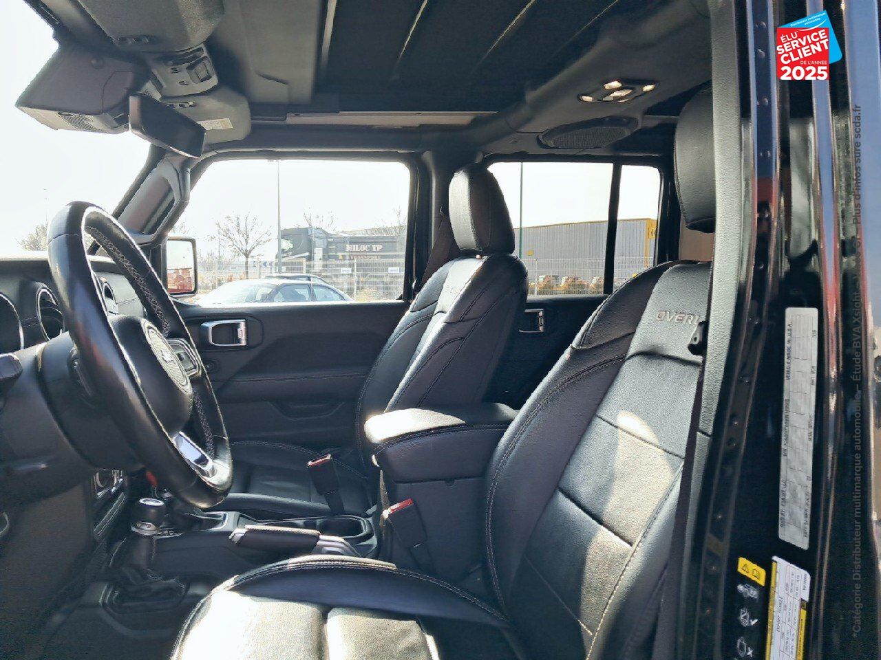 Véhicule d'occasion JEEP WRANGLER UNLIMITED 2.0 T 380CH 4XE OVERLAND COMMAND-TRAC MY22 chez Renault Sélestat