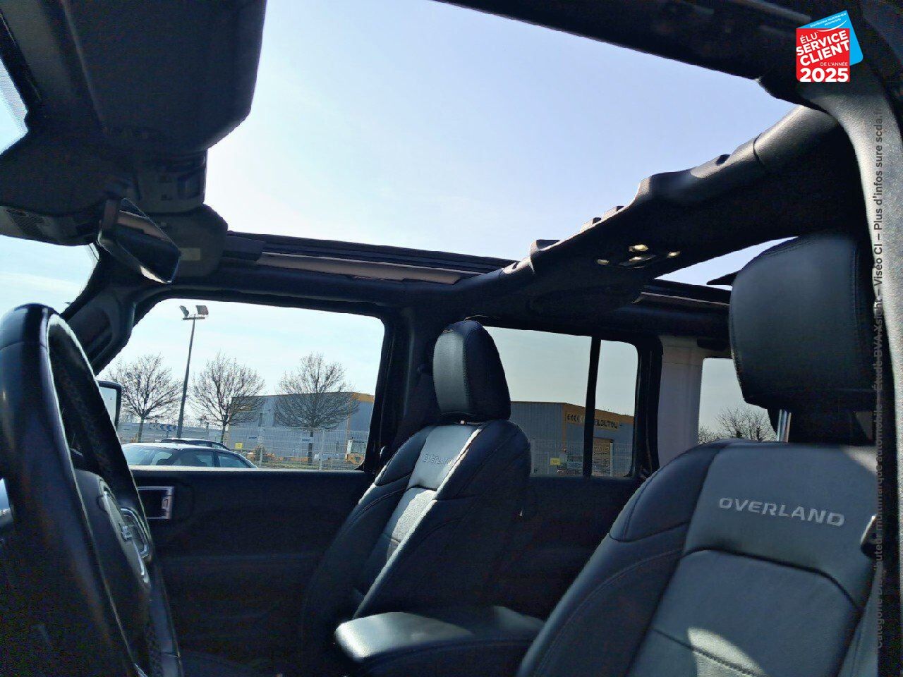 Véhicule d'occasion JEEP WRANGLER UNLIMITED 2.0 T 380CH 4XE OVERLAND COMMAND-TRAC MY22 chez Renault Sélestat