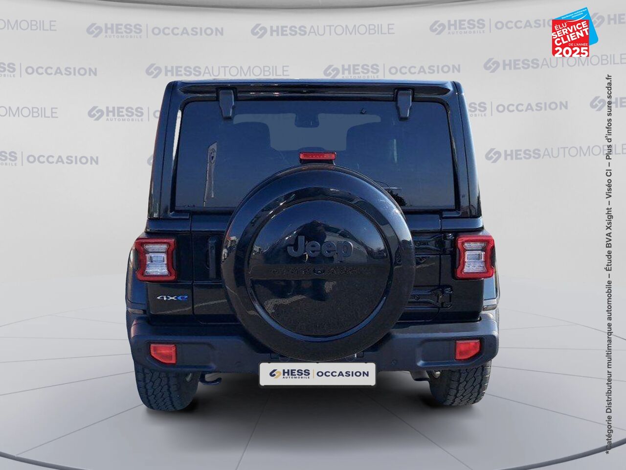 Véhicule d'occasion JEEP WRANGLER UNLIMITED 2.0 T 380CH 4XE OVERLAND COMMAND-TRAC MY22 chez Renault Sélestat