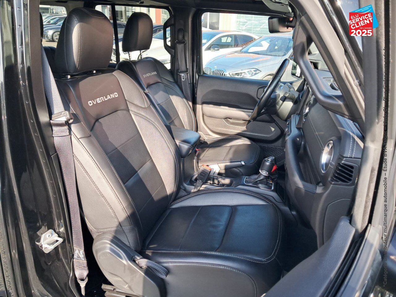 Véhicule d'occasion JEEP WRANGLER UNLIMITED 2.0 T 380CH 4XE OVERLAND COMMAND-TRAC MY22 chez Renault Sélestat