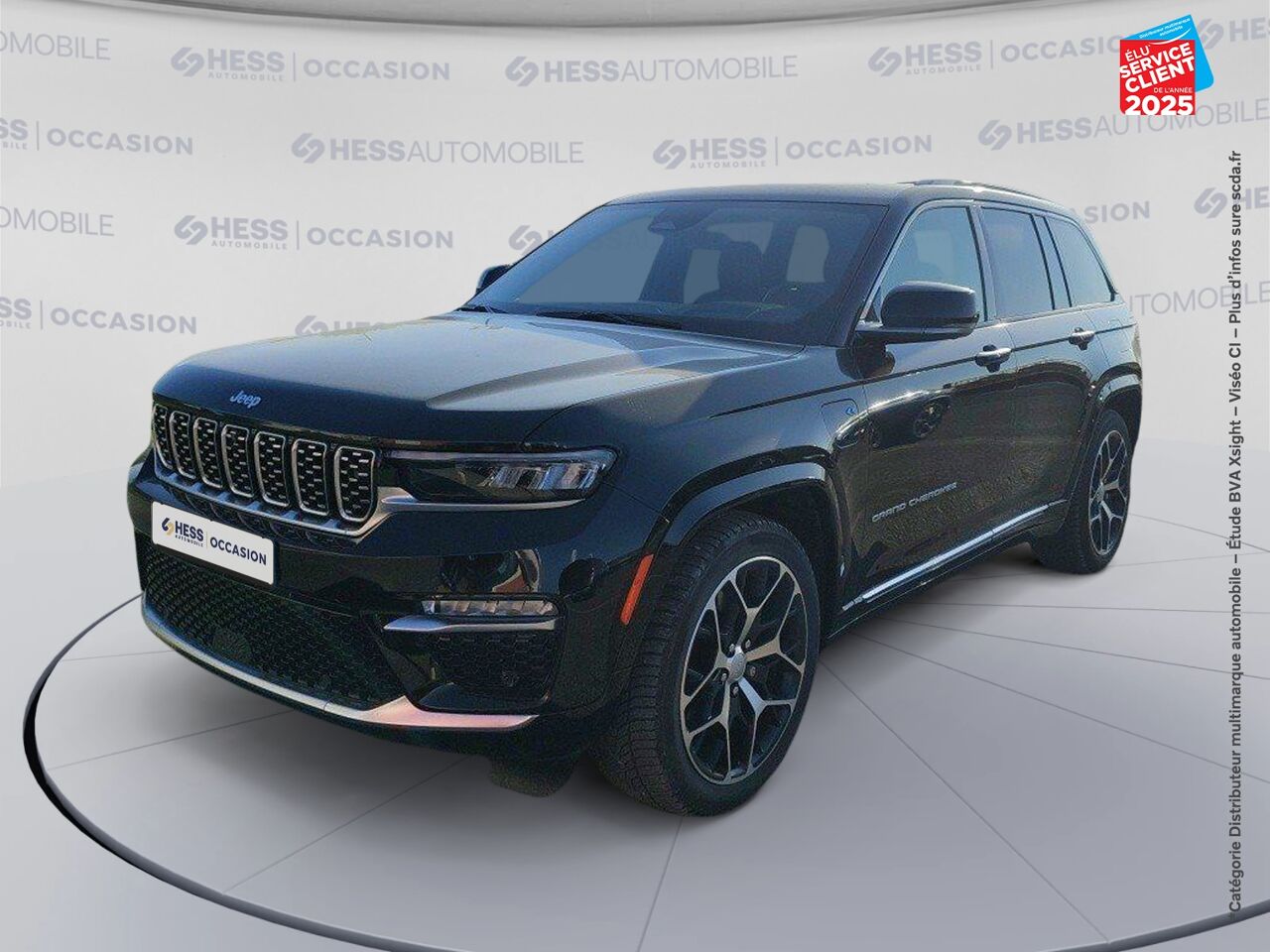 Véhicule d'occasion JEEP GRAND CHEROKEE 2.0 T 380CH 4XE SUMMIT RESERVE QUADRA-TRAC II BVA8 chez BMW Dole