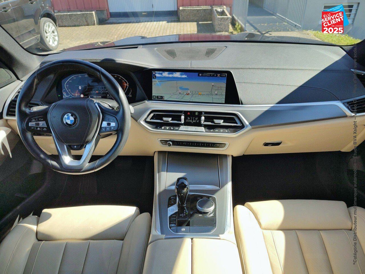 Véhicule d'occasion BMW X5 XDRIVE30D 286CH XLINE SIEGES CHAUF/CUIR VOLANT CHAUF GPS CAMERA CARPLAY chez Jaguar Nancy