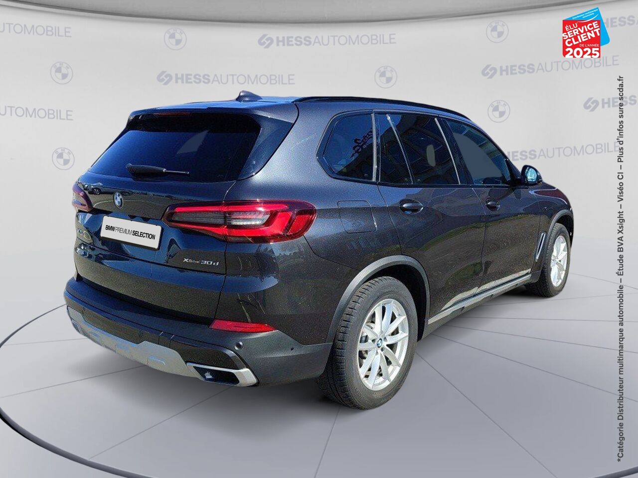 Véhicule d'occasion BMW X5 XDRIVE30D 286CH XLINE SIEGES CHAUF/CUIR VOLANT CHAUF GPS CAMERA CARPLAY chez Jaguar Nancy