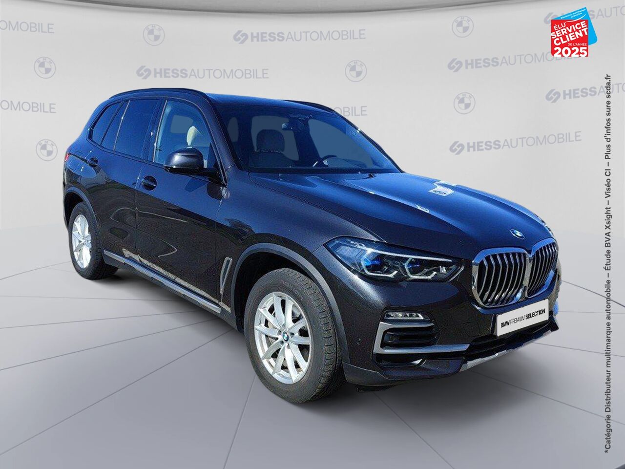 Véhicule d'occasion BMW X5 XDRIVE30D 286CH XLINE SIEGES CHAUF/CUIR VOLANT CHAUF GPS CAMERA CARPLAY chez Jaguar Nancy
