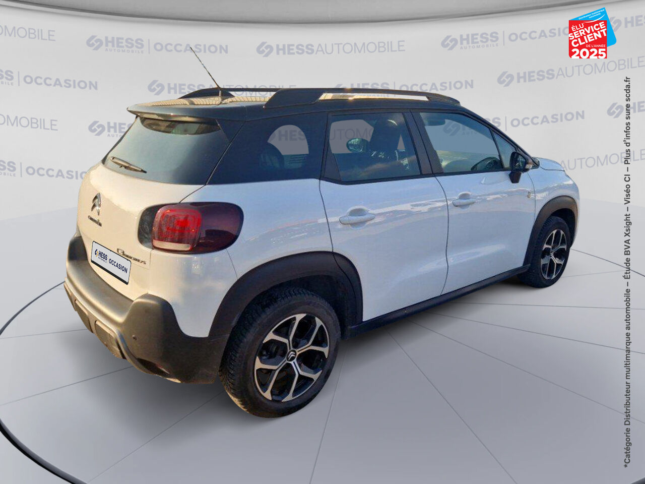 Véhicule d'occasion CITROEN C3 AIRCROSS PURETECH 130CH S/S C-SERIES EAT6 2022 GPS chez Toyota Bar le Duc