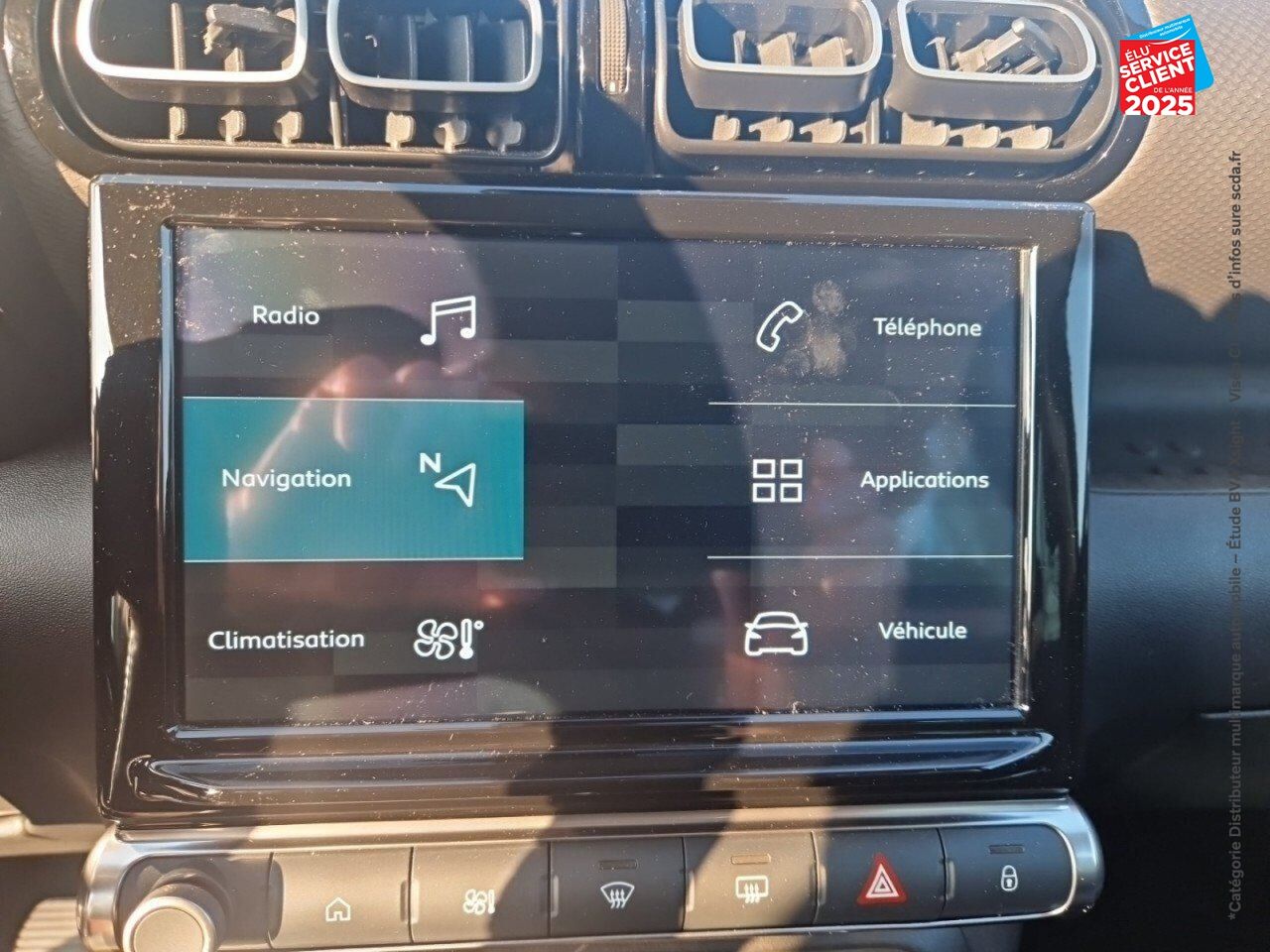 Véhicule d'occasion CITROEN C3 AIRCROSS PURETECH 130CH S/S C-SERIES EAT6 2022 GPS chez Toyota Bar le Duc