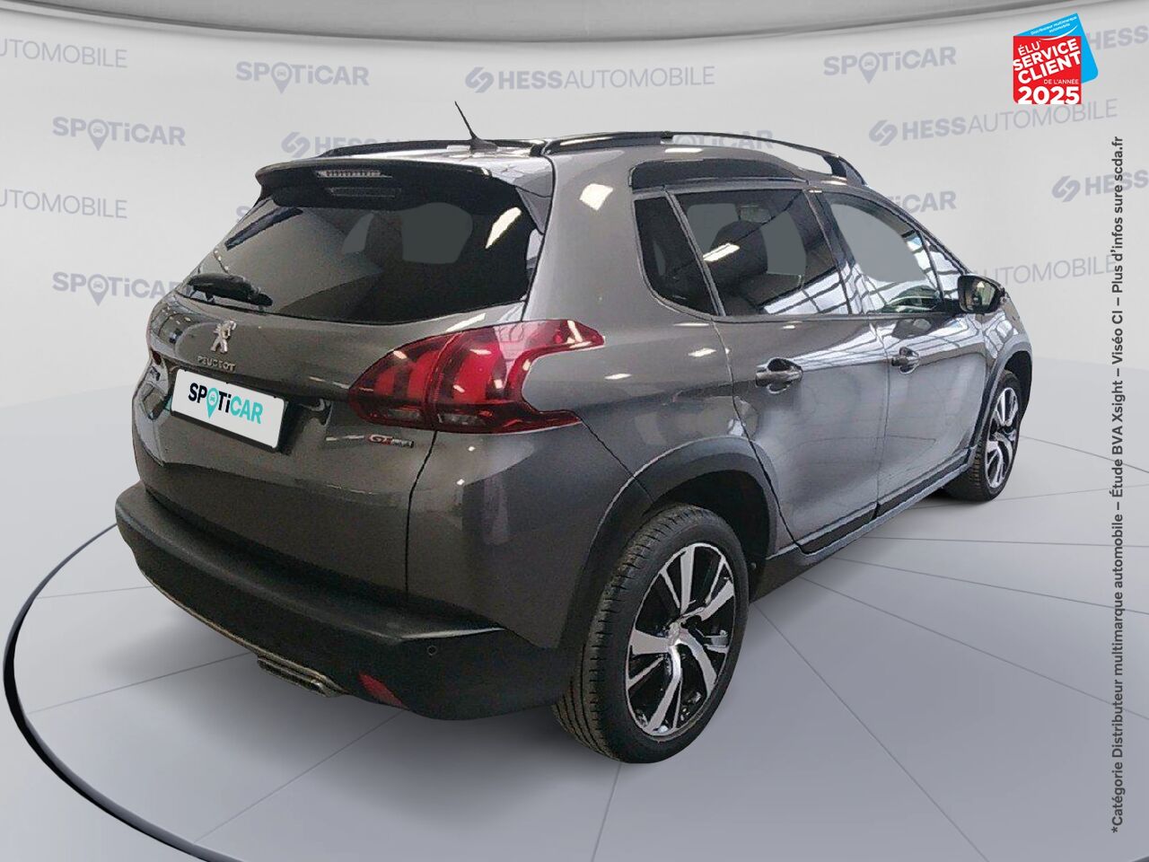 Véhicule d'occasion PEUGEOT 2008 1.2 PURETECH 130CH E6.C GT LINE SS chez Toyota Sarreguemines