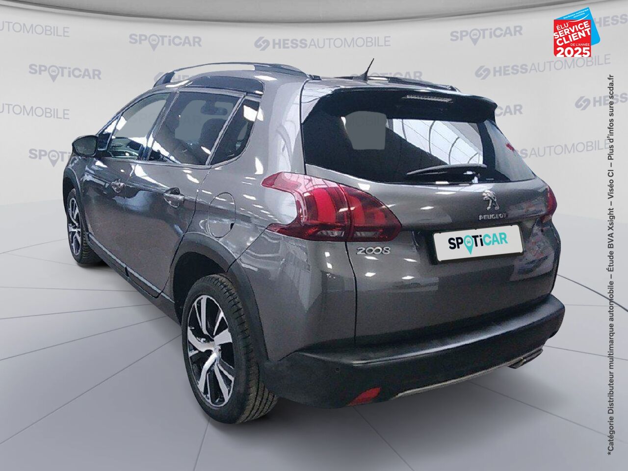Véhicule d'occasion PEUGEOT 2008 1.2 PURETECH 130CH E6.C GT LINE SS chez Toyota Sarreguemines