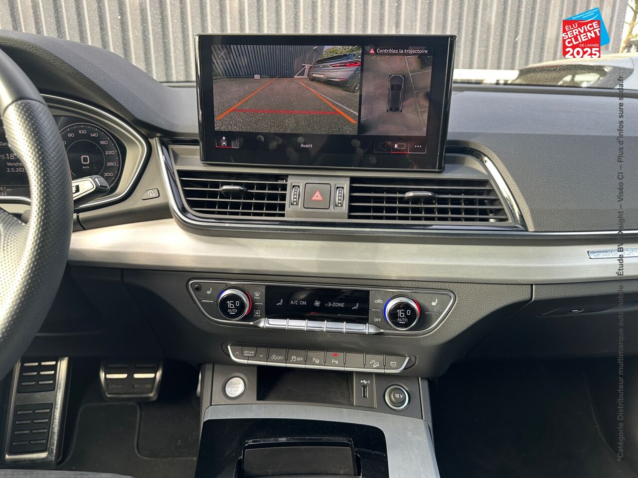 Véhicule d'occasion AUDI Q5 SPORTBACK 40 TDI MILD HYBRID 204CH S LINE QUATTRO S TRONIC 7 chez BMW Belfort