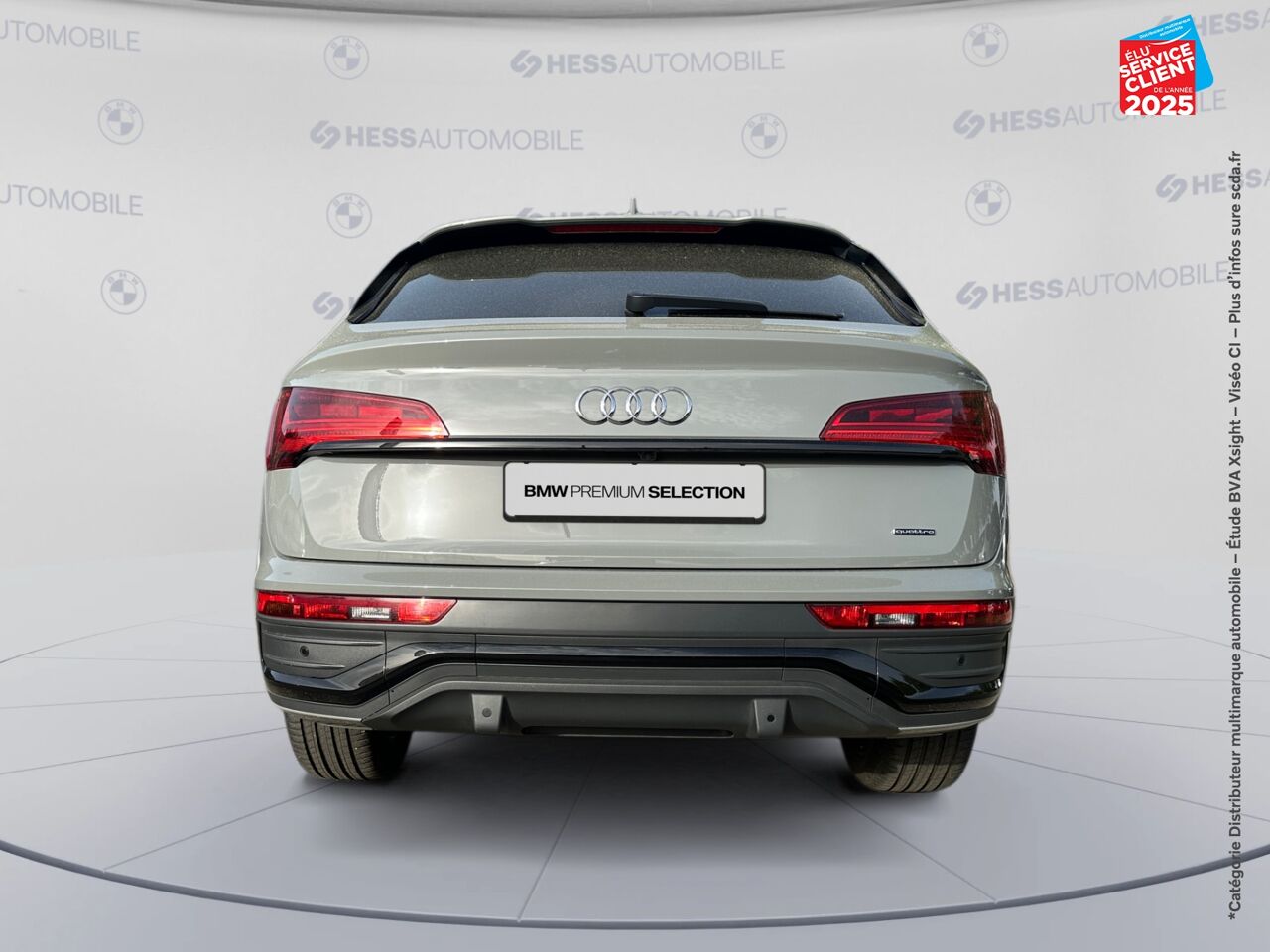 Véhicule d'occasion AUDI Q5 SPORTBACK 40 TDI MILD HYBRID 204CH S LINE QUATTRO S TRONIC 7 chez BMW Belfort