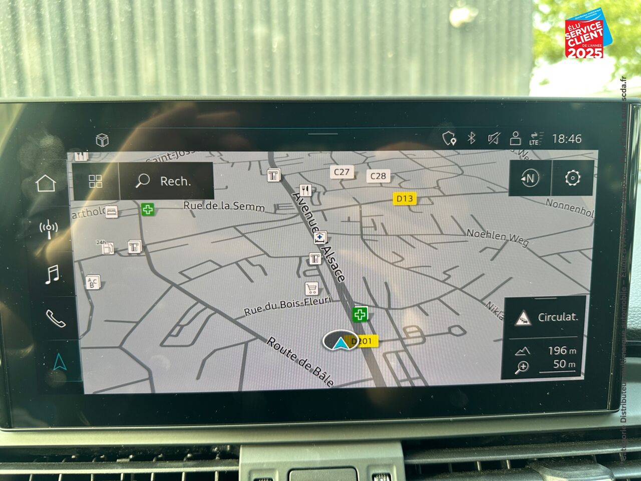 Véhicule d'occasion AUDI Q5 SPORTBACK 40 TDI MILD HYBRID 204CH S LINE QUATTRO S TRONIC 7 chez BMW Belfort