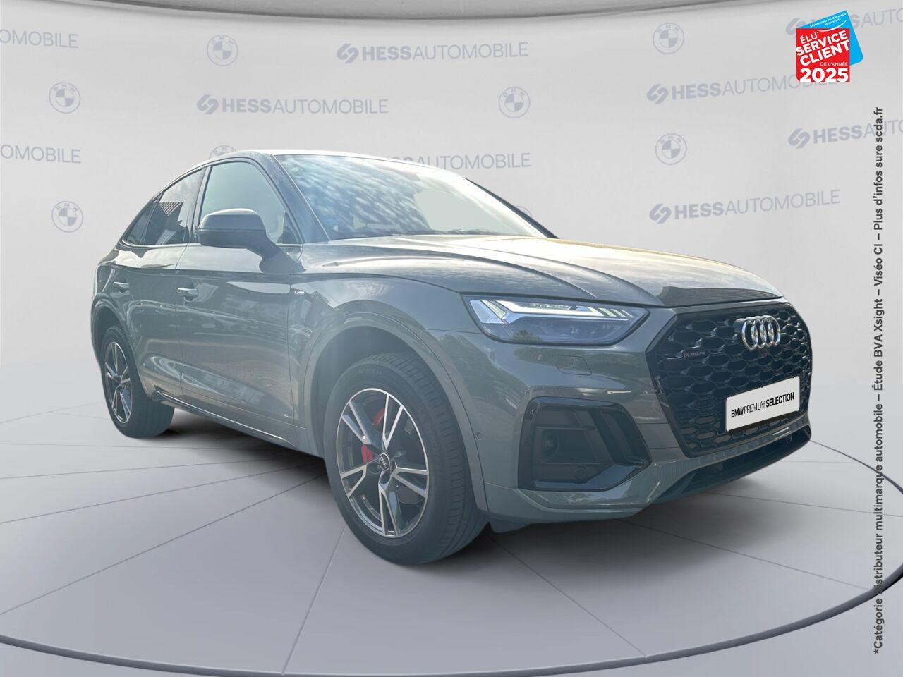 Véhicule d'occasion AUDI Q5 SPORTBACK 40 TDI MILD HYBRID 204CH S LINE QUATTRO S TRONIC 7 chez BMW Belfort
