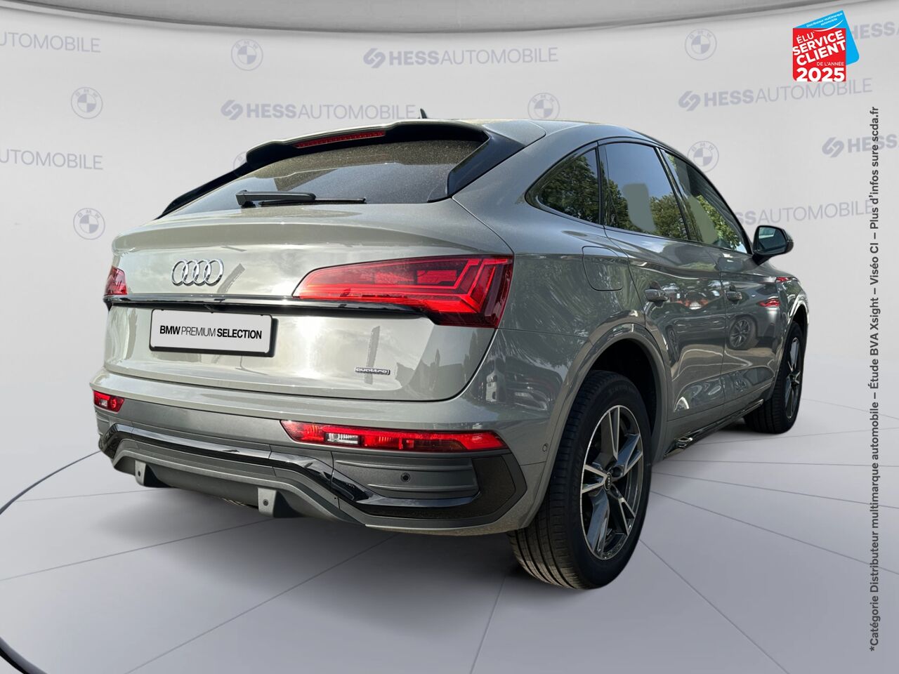 Véhicule d'occasion AUDI Q5 SPORTBACK 40 TDI MILD HYBRID 204CH S LINE QUATTRO S TRONIC 7 chez BMW Belfort