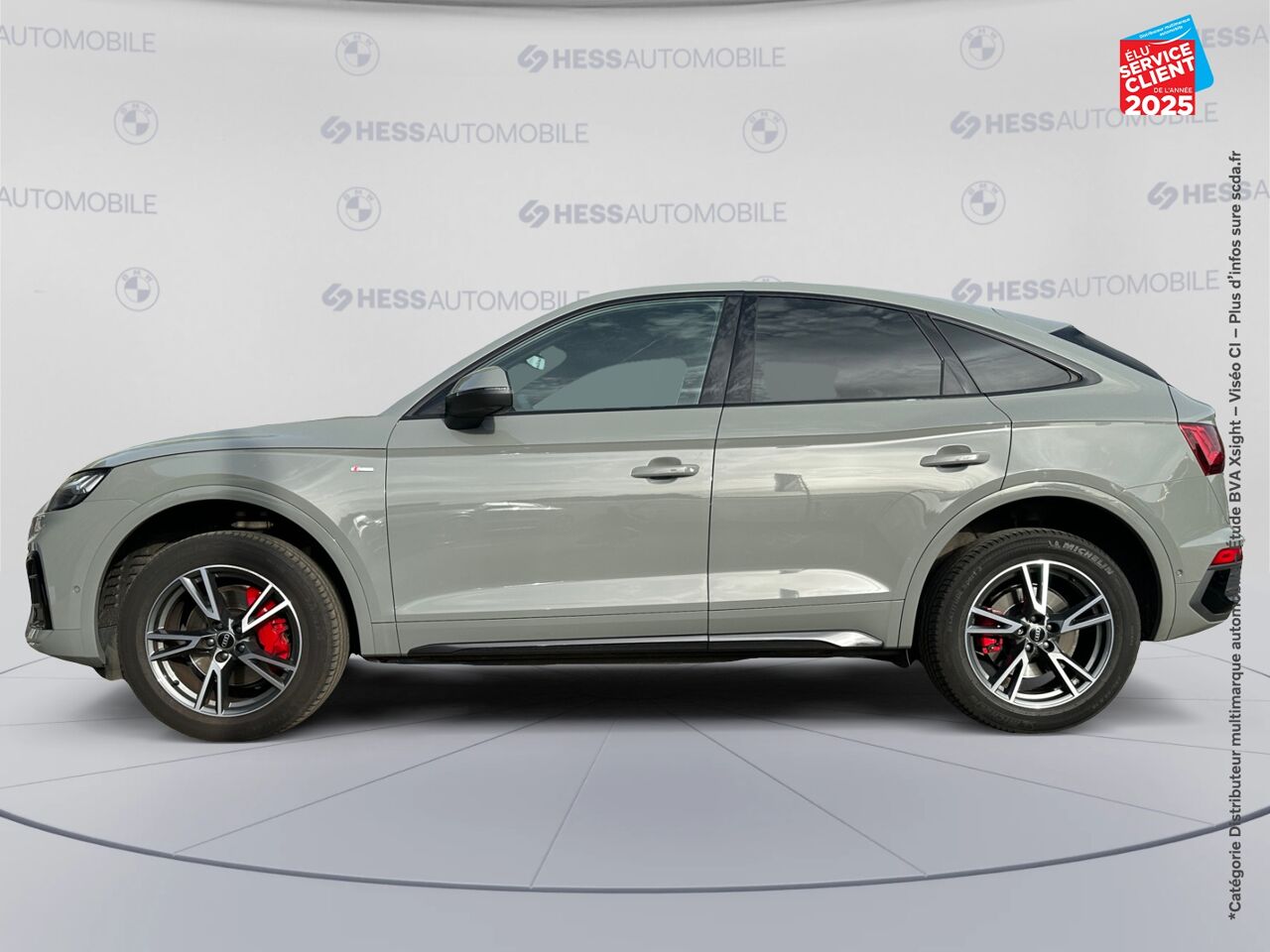 Véhicule d'occasion AUDI Q5 SPORTBACK 40 TDI MILD HYBRID 204CH S LINE QUATTRO S TRONIC 7 chez BMW Belfort