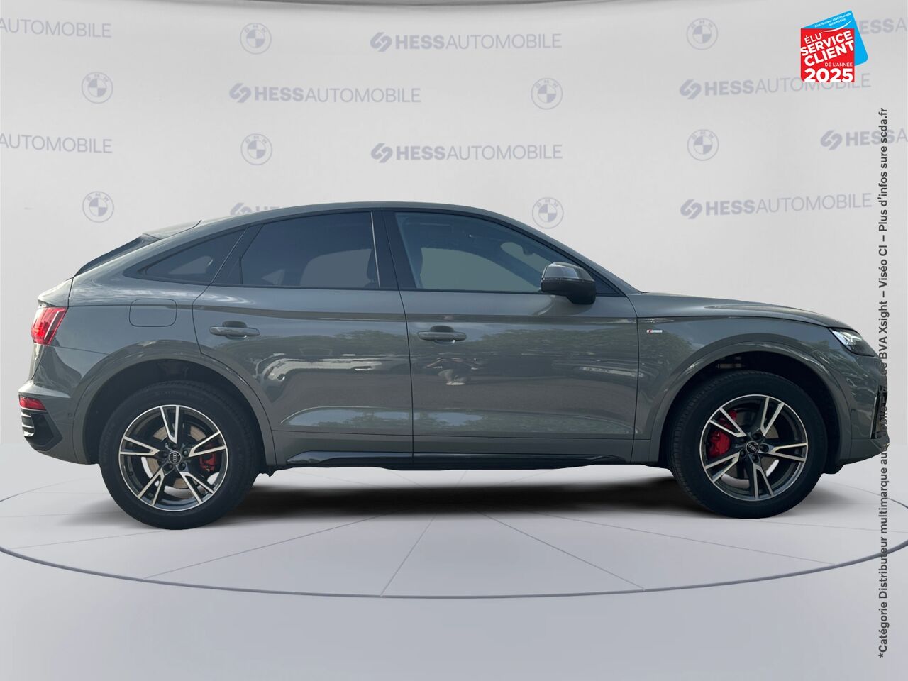 Véhicule d'occasion AUDI Q5 SPORTBACK 40 TDI MILD HYBRID 204CH S LINE QUATTRO S TRONIC 7 chez BMW Belfort