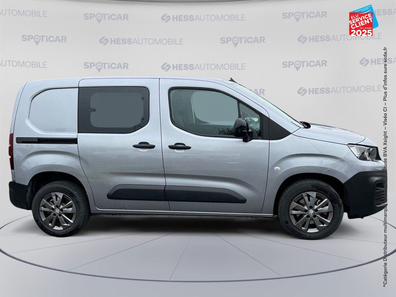 Véhicule d'occasion PEUGEOT PARTNER STANDARD 650KG BLUEHDI 130CH S/S ASPHALT EAT8 CARPLAY chez Renault Saint-Louis