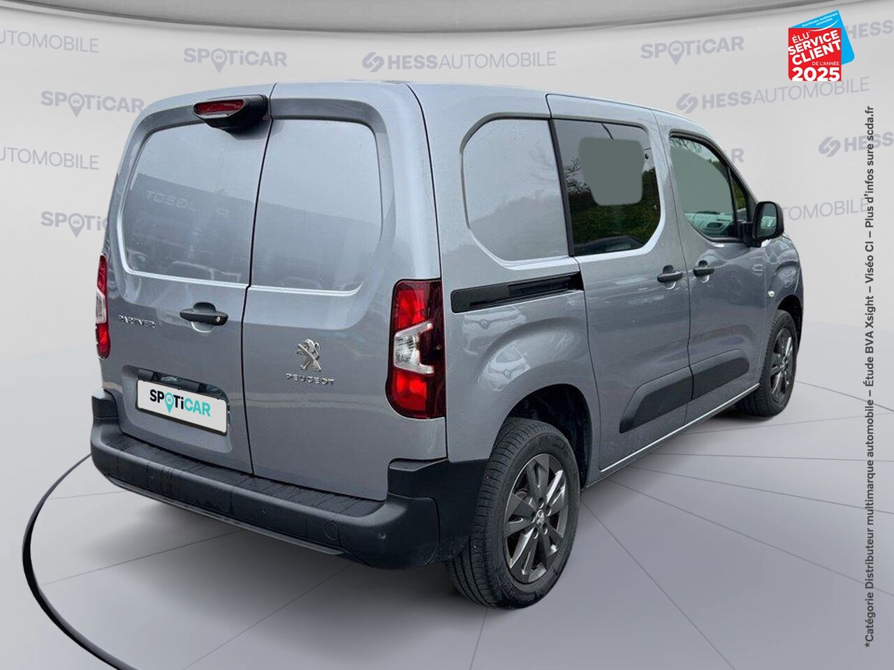 Véhicule d'occasion PEUGEOT PARTNER STANDARD 650KG BLUEHDI 130CH S/S ASPHALT EAT8 CARPLAY chez Renault Saint-Louis