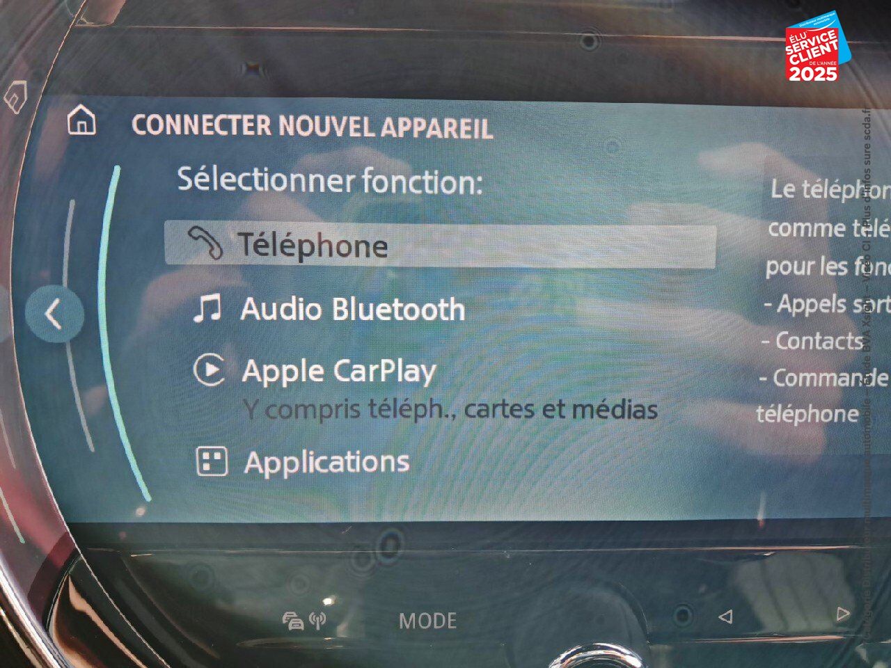Véhicule d'occasion MINI CLUBMAN COOPER S 192CH BVA7 TOUVRANT SIEGES CHAUF/CUIR CAMERA CARPLAY H/KARDON HUD chez Renault Sélestat
