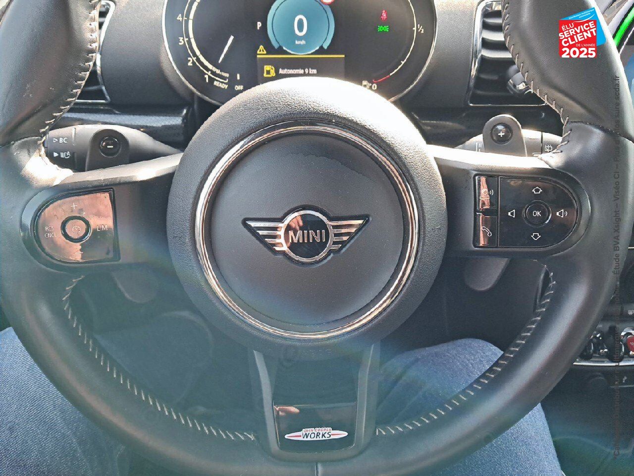 Véhicule d'occasion MINI CLUBMAN COOPER S 192CH BVA7 TOUVRANT SIEGES CHAUF/CUIR CAMERA CARPLAY H/KARDON HUD chez Renault Sélestat