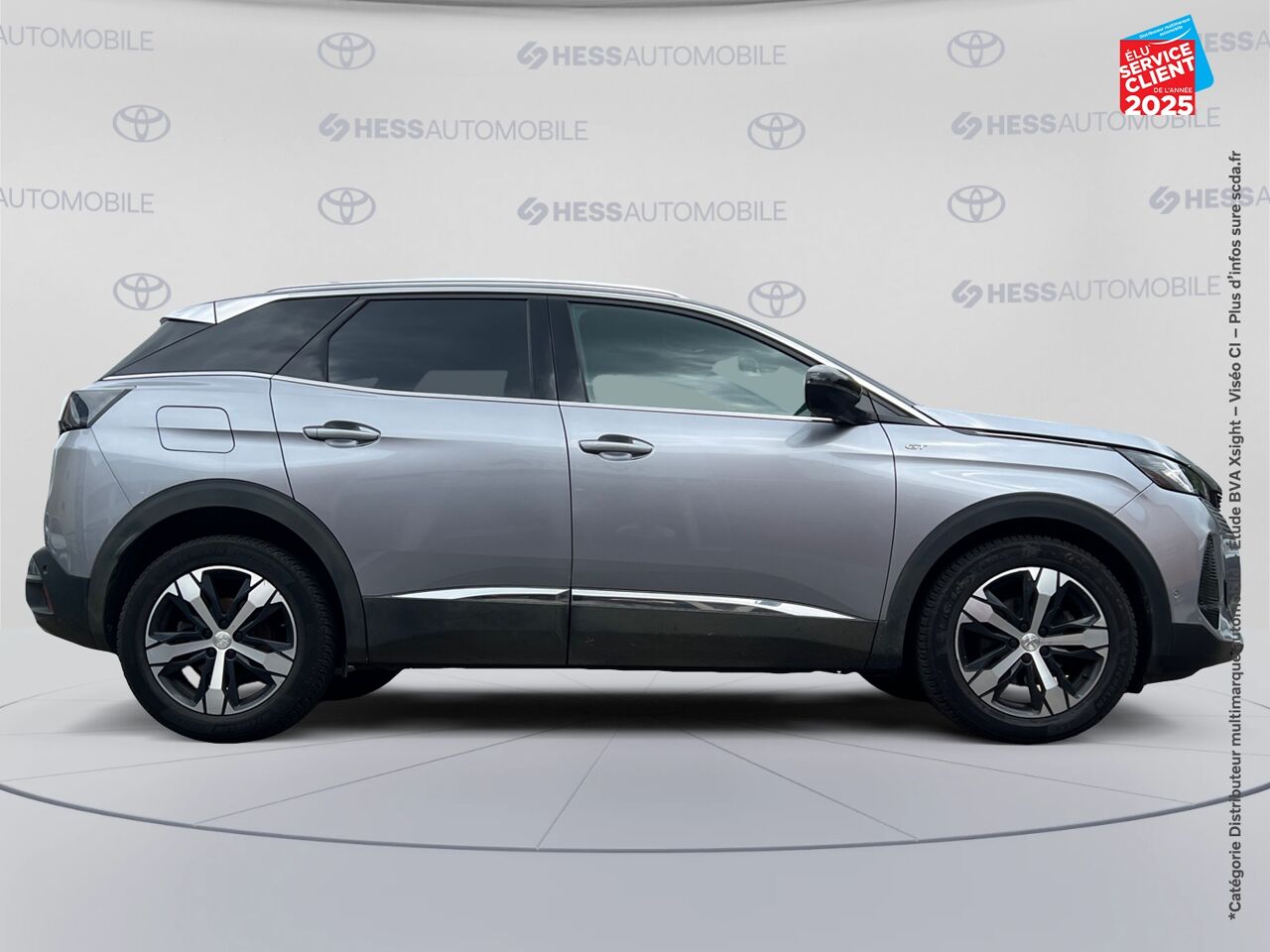 Véhicule d'occasion PEUGEOT 3008 1.2 PURETECH 130CH S/S GT EAT8 SIEGES CHAUF GPS CAMERA chez HESS Automobile