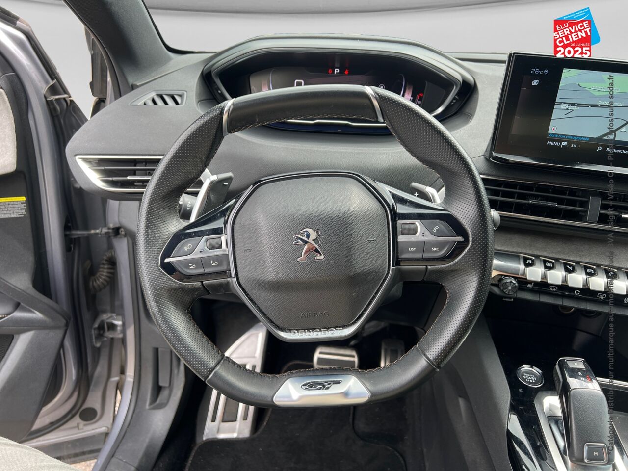 Véhicule d'occasion PEUGEOT 3008 1.2 PURETECH 130CH S/S GT EAT8 SIEGES CHAUF GPS CAMERA chez HESS Automobile