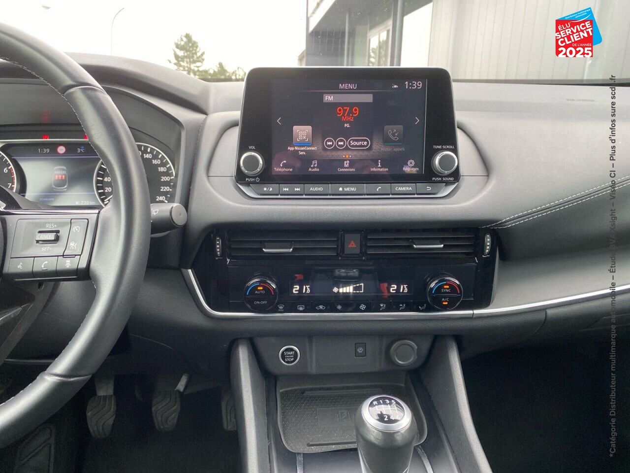 Véhicule d'occasion NISSAN QASHQAI 1.3 MILD HYBRID 140CH BUSINESS EDITION 2022 CAMERA chez Nissan Qashqai occasion