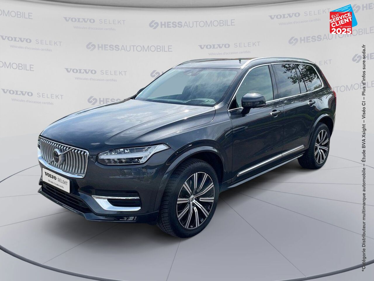 Véhicule d'occasion VOLVO XC90 B5 AWD 235CH INSCRIPTION LUXE GEARTRONIC chez BMW Besançon