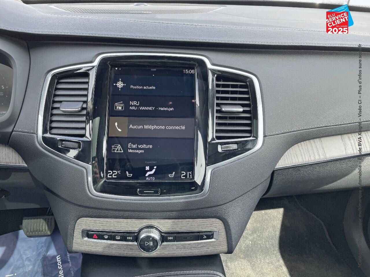 Véhicule d'occasion VOLVO XC90 B5 AWD 235CH INSCRIPTION LUXE GEARTRONIC chez BMW Besançon