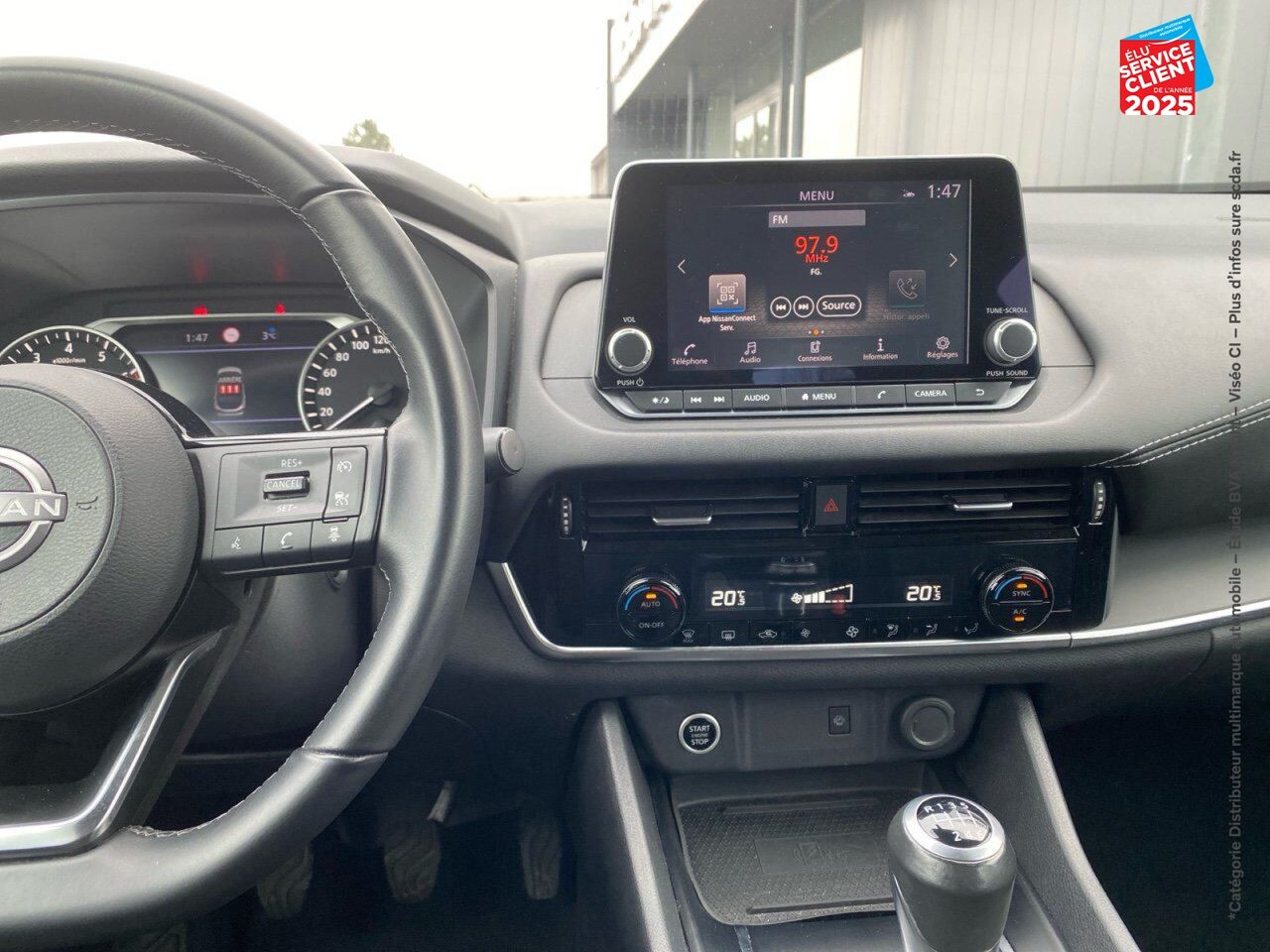 Véhicule d'occasion NISSAN QASHQAI 1.3 MILD HYBRID 140CH BUSINESS EDITION 2022 CAMERA chez Nissan Juke occasion