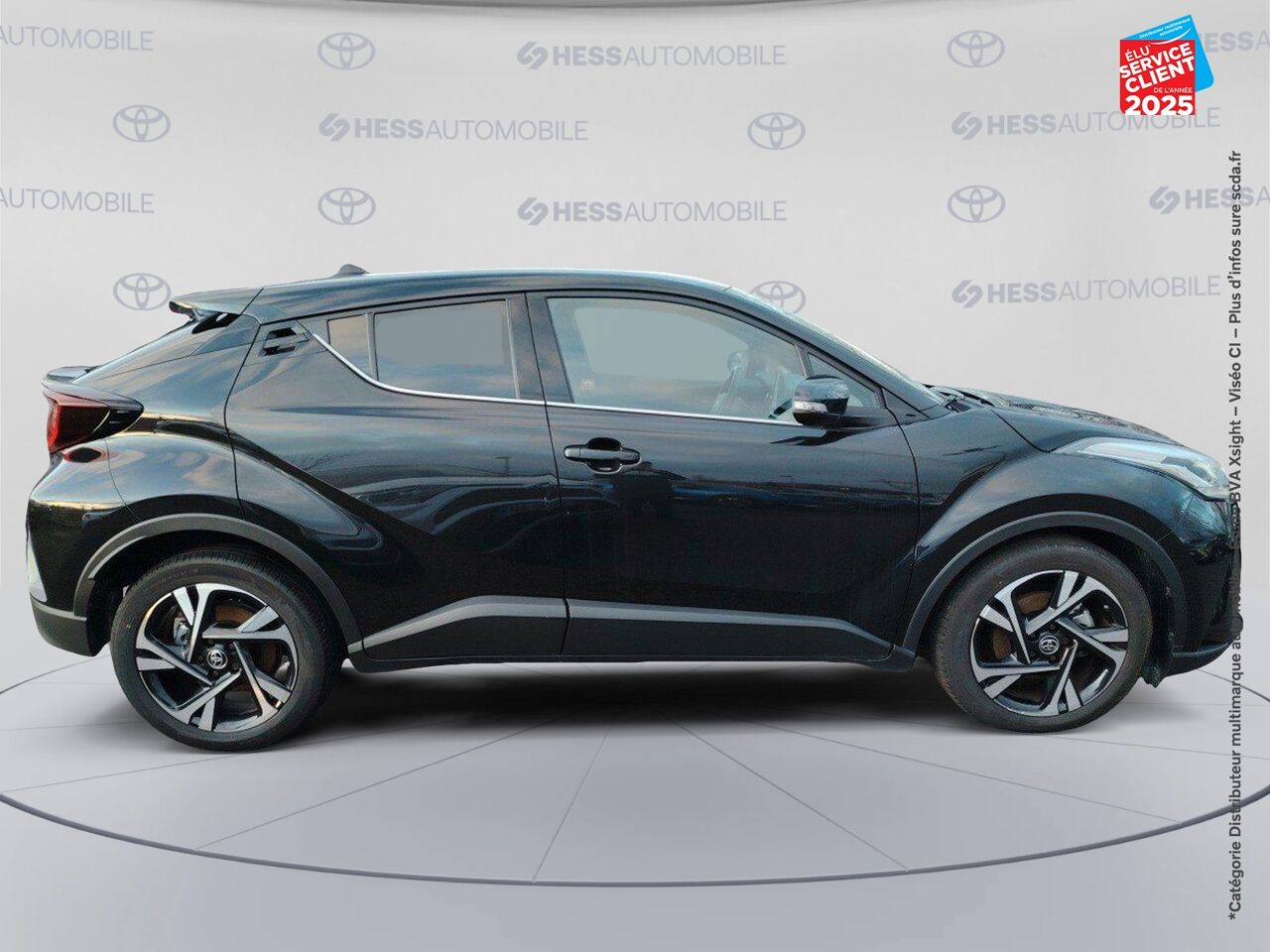 Véhicule d'occasion TOYOTA C-HR 1.8 HYBRIDE 122CH DESIGN E-CVT CAMERA chez Toyota Sarreguemines
