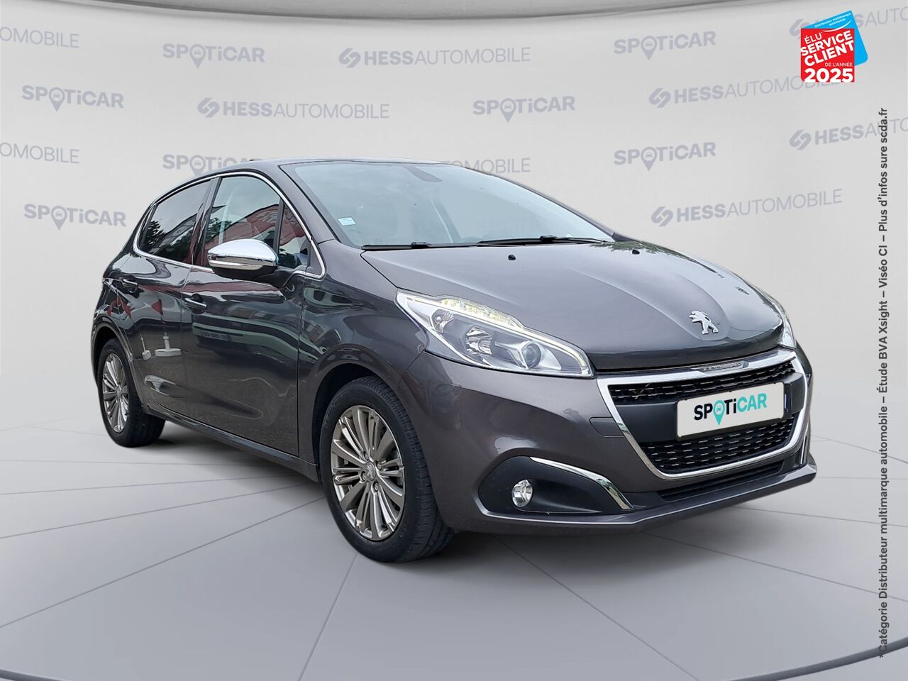 Véhicule d'occasion PEUGEOT 208 1.2 PURETECH 110CH E6.C ALLURE SS EAT6 5P chez Hyundai Epernay