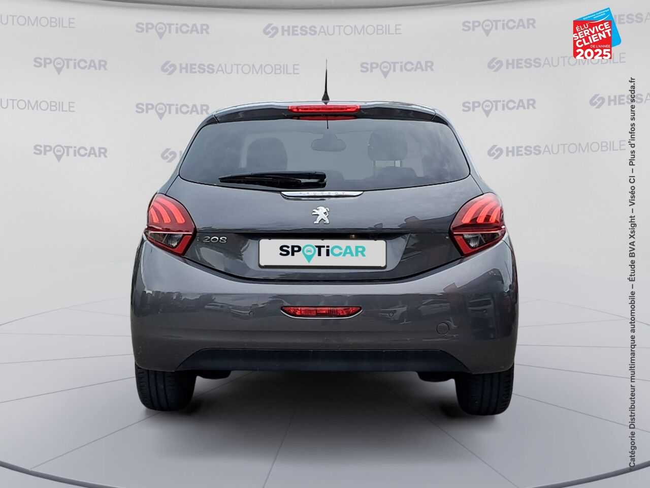 Véhicule d'occasion PEUGEOT 208 1.2 PURETECH 110CH E6.C ALLURE SS EAT6 5P chez Hyundai Epernay