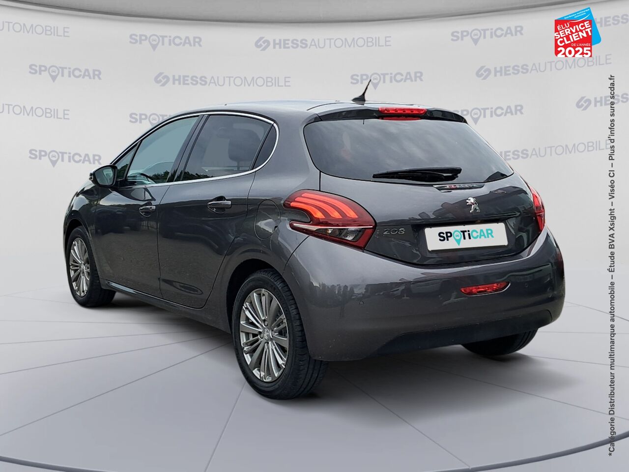 Véhicule d'occasion PEUGEOT 208 1.2 PURETECH 110CH E6.C ALLURE SS EAT6 5P chez Hyundai Epernay